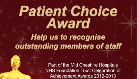 Patient Choice Award, MCHFT