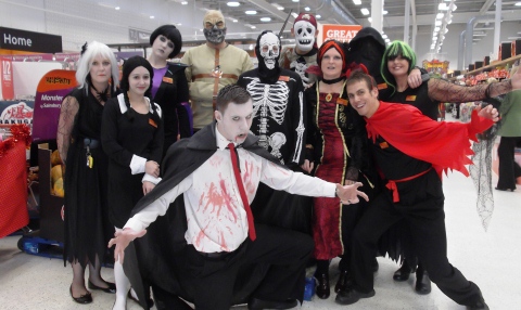 Sainsbury's Halloween fundraisers