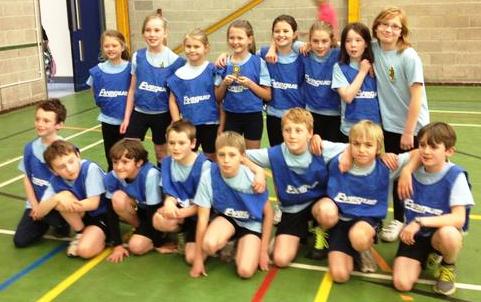 Pear Tree School's winning team