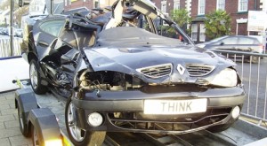 Death crash car in Nantwich marks drink-drive campaign