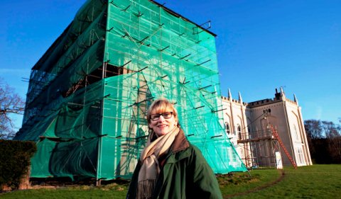 Combermere Abbey and owner Sarah Beckett