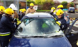 Nantwich teenagers complete fire and rescue RESPECT course