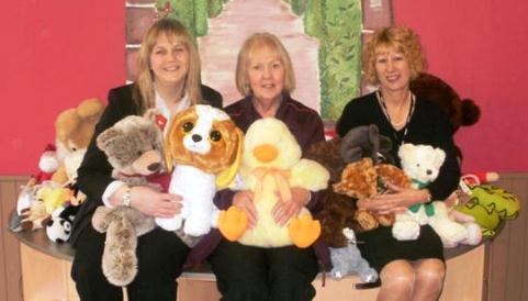 Sainsbury's and Richmond Village donate cuddly toys to Wingate Centre