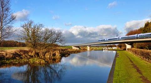 HS2 railway - rail