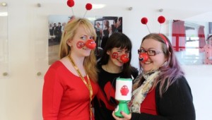 Nantwich workers and students raise money for Comic Relief