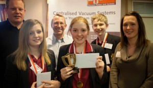 Malbank School in Nantwich scoops “Dragon’s Den” food contest trophy