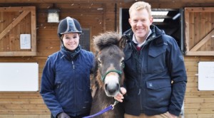 Shelly Degnan and Adam henson with Emmett