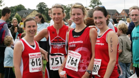 Nantwich Triathlon charity team