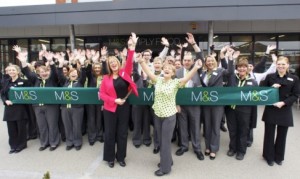 Hundreds of shoppers queue as new M&S store opens in Nantwich