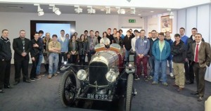 Nantwich vehicle students given exclusive Bentley Motors tour