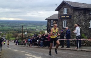 Crewe and Nantwich runners tackle Mow Cop “killer mile”