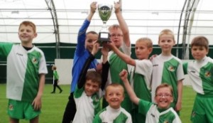 Nantwich Town Lasers win dramatic under 9s final at Crewe Alex