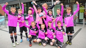 Nantwich Pumas junior team wins Marks & Spencer kit competition