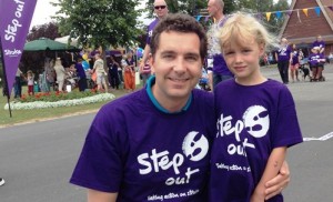 Nantwich MP Edward Timpson joins “Step Out For Stroke” walk