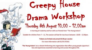 Nantwich Young Actors to run kids “creepy house” drama at library