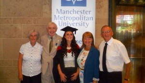Pioneering South Cheshire bursary students graduate from university