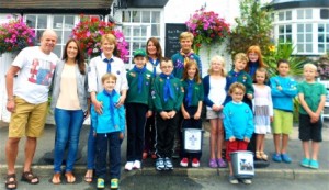 Villagers raise vital Scout funds at Wybunbury 50th party