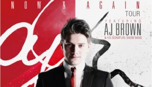AJ Brown, the new “Michael Buble”, to perform live in Nantwich