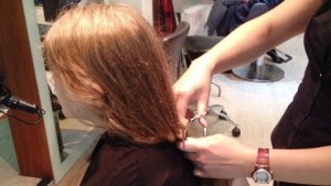 Wybunbury schoolgirl donates hair to help young cancer sufferers