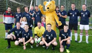 South Cheshire companies stage Children in Need football match