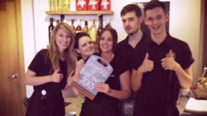 Nantwich coffee shop Enzo earns Dining Out Award prize