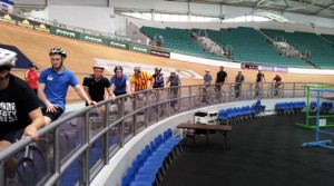 Nantwich sports students meet Team GB cycling stars at Velodrome