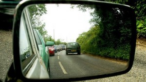 traffic delays (pic by Paula Bailey, Flickr creative commons licence)