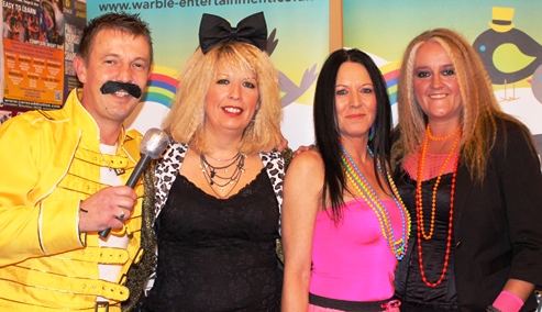 80s party at Nantwich Civic Hall