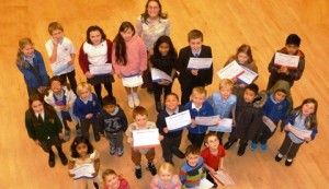 25 Kumon students celebrate awards success in Nantwich