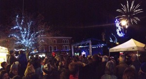 Thousands pack Nantwich town centre for Christmas Lights event