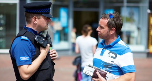 Cheshire PCSO stock pic