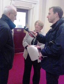 Wistaston campaigners interviewed by BBC Stoke