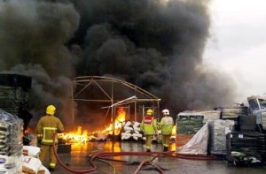 Major blaze battled by 25 firefighters at Hutchins in Crewe