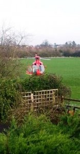 North West Air Ambulance at Bishop's Wood (pic by Nic Allen)