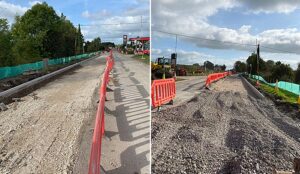 A51 Chester Road near Nantwich set to reopen in two weeks