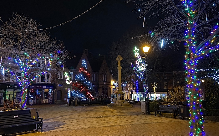 Nantwich Christmas town centre lights (1)