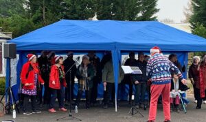 Faith-based choir bring Christmas cheer to the community
