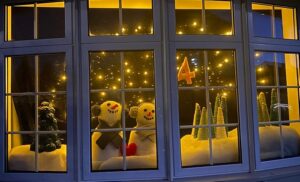 Villages team up to stage Community Advent window trail