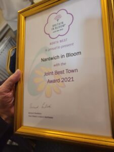 Nantwich in Bloom joint winner