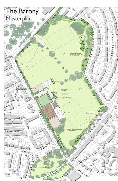 Barony Park masterplan