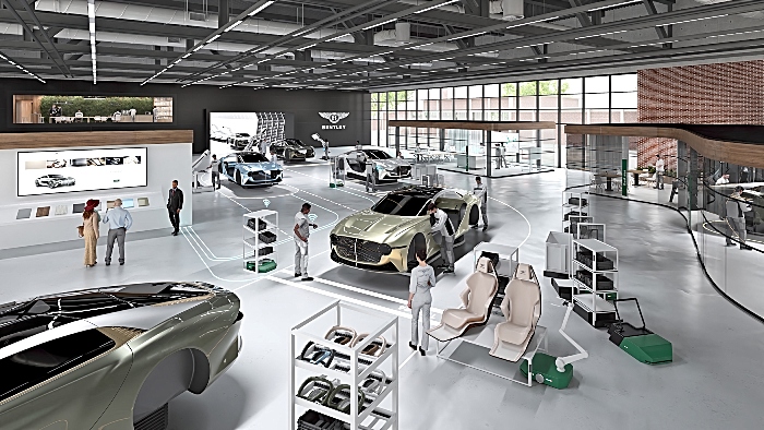 Bentley electric vehicle announcement 2022