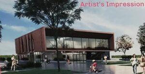 Artist's impression of how future History Centre could look (CEC)