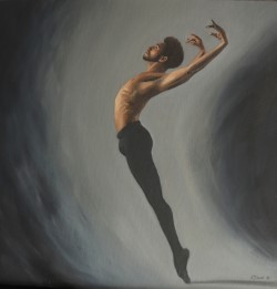 Ballet dancer - Movement exhibition