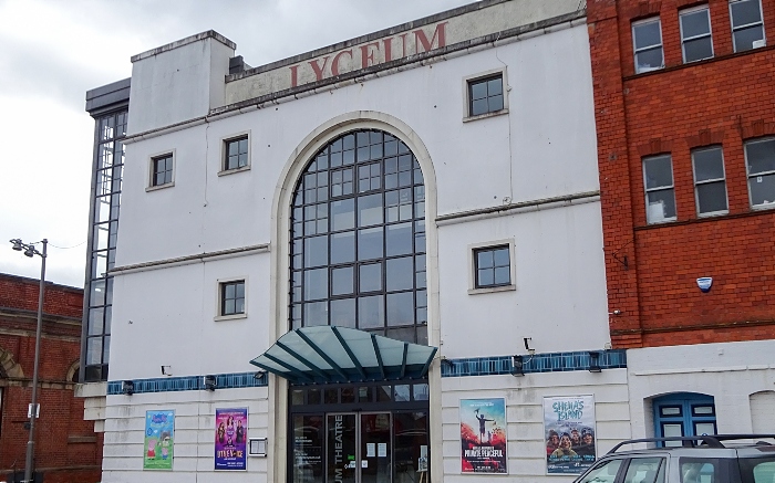 Woman in Black - Crewe Lyceum Theatre - frontage - by Jonathan White