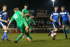 Nantwich Town narrowly beat Crewe FC in friendly game