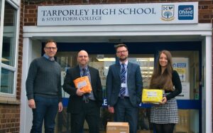 Tarporley pupils help collect £1,000 of nappies for Ukraine families