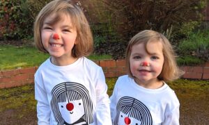 Stapeley nursery raises £650 for Ukrainians on Red Nose Day