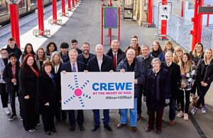 Cheshire politicians ramp up support for Crewe Railways HQ bid
