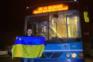 Nantwich train driver completes Ukraine mission to free children