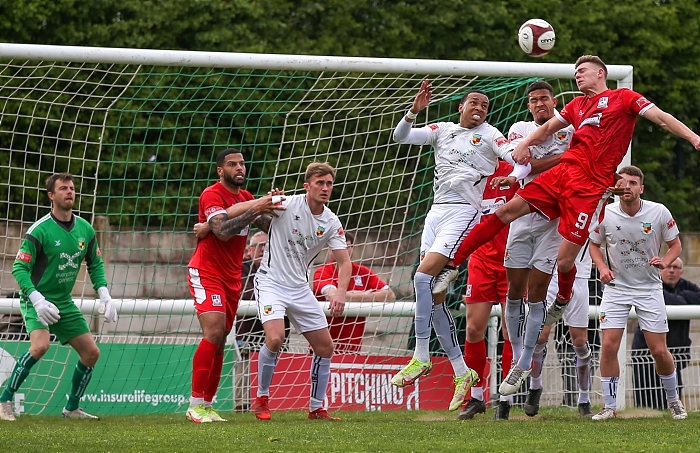 Second-half - players from both side rise to the ball (1)